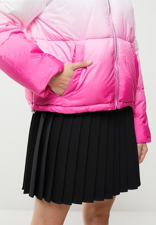 Koton - Puffer coat - white & pink