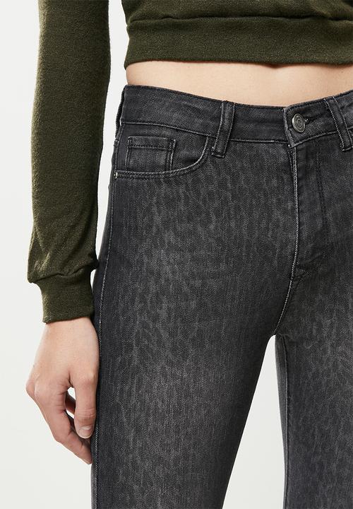 Koton - Medium rise slim fit jeans - black