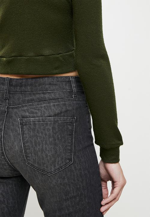 Koton - V neck long sleeve jumper - green