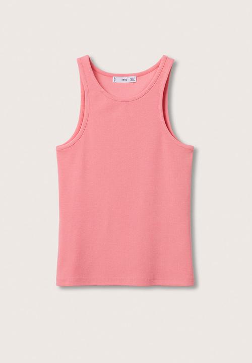 MANGO - Top plaja - bright pink