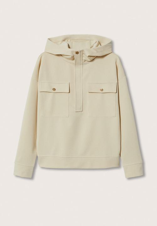 MANGO - Sweatshirt florida2 - light beige