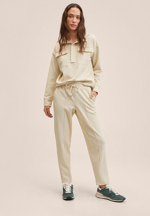 MANGO - Sweatshirt florida2 - light beige