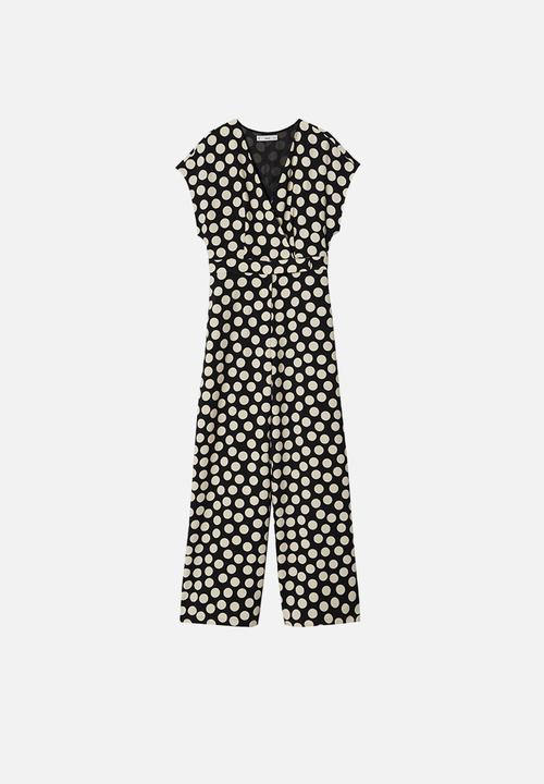 MANGO - One-piece suit giralda - black