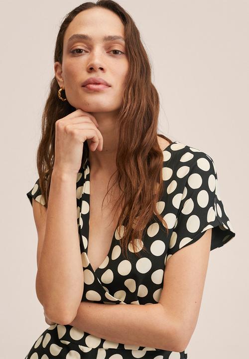 MANGO - One-piece suit giralda - black