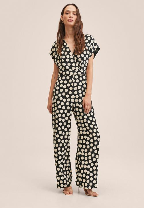 MANGO - One-piece suit giralda - black