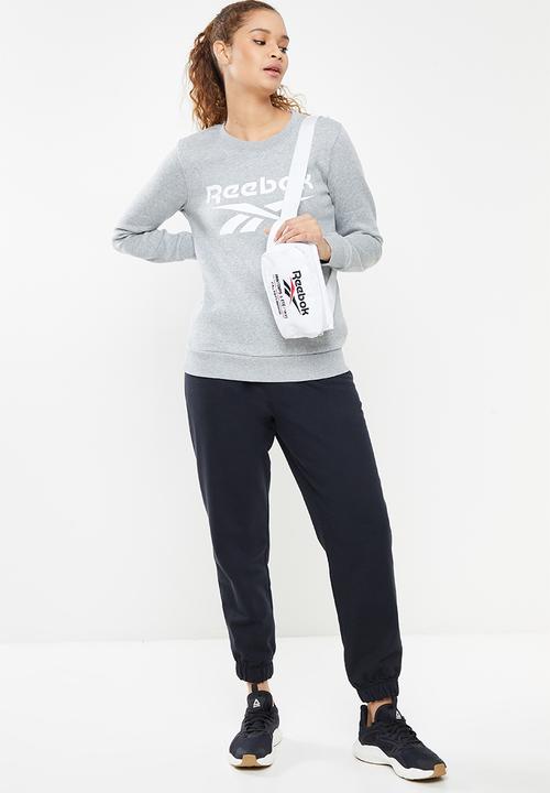 Reebok - Reebok Logo Sweater - medium grey heather