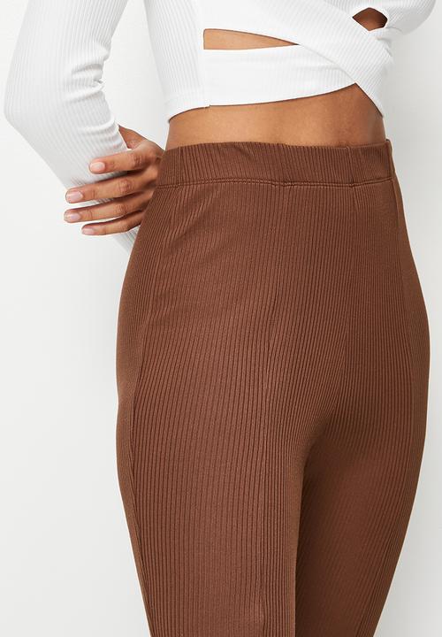 Blake - Split front legging - cappucino