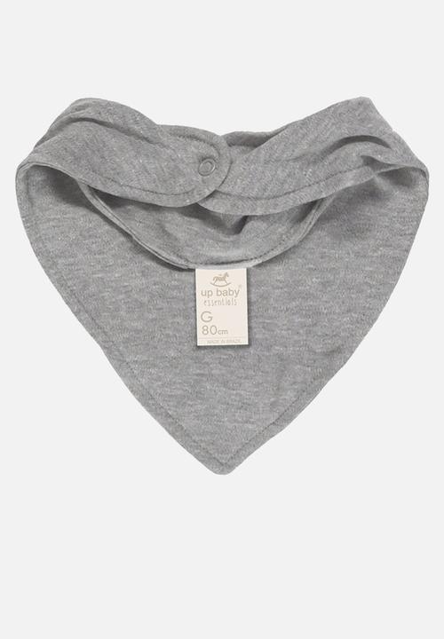 UP Baby - Cotton bib - grey