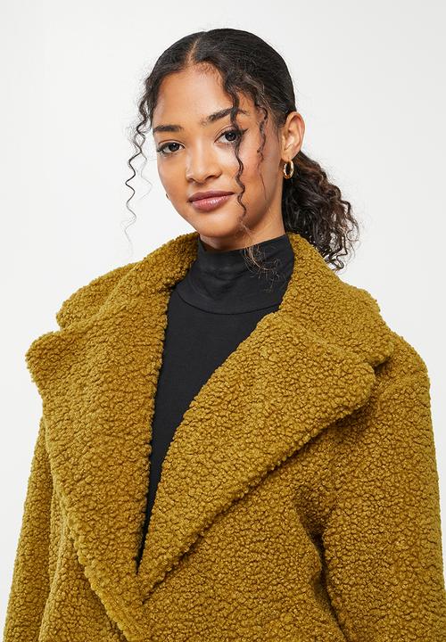 Koton - Teddy coat - olive