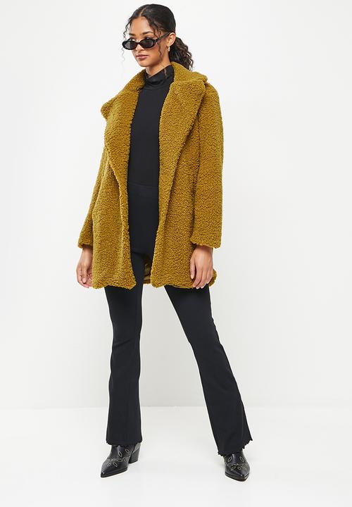 Koton - Teddy coat - olive