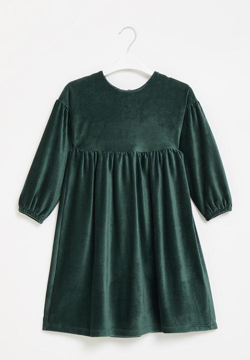 Superbalist Kids - Empire dress - emerald