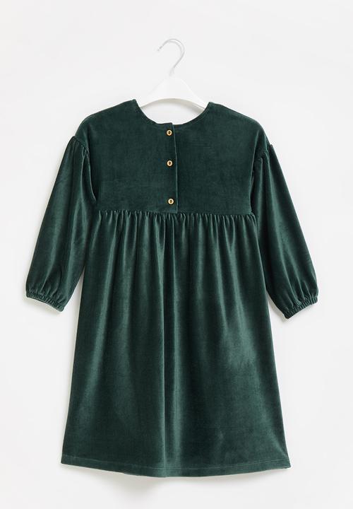 Superbalist Kids - Empire dress - emerald