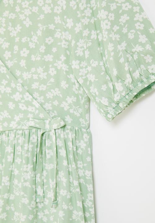 Superbalist - Wrap dress - green