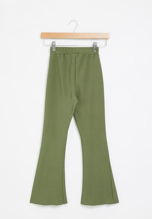 Superbalist - Flared legging - military