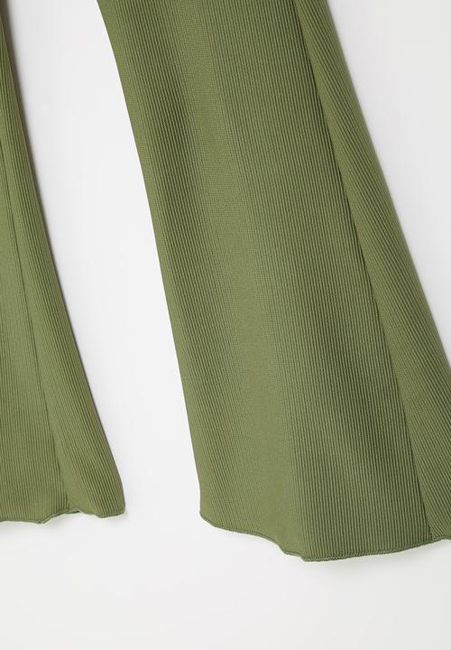 Superbalist - Flared legging - military