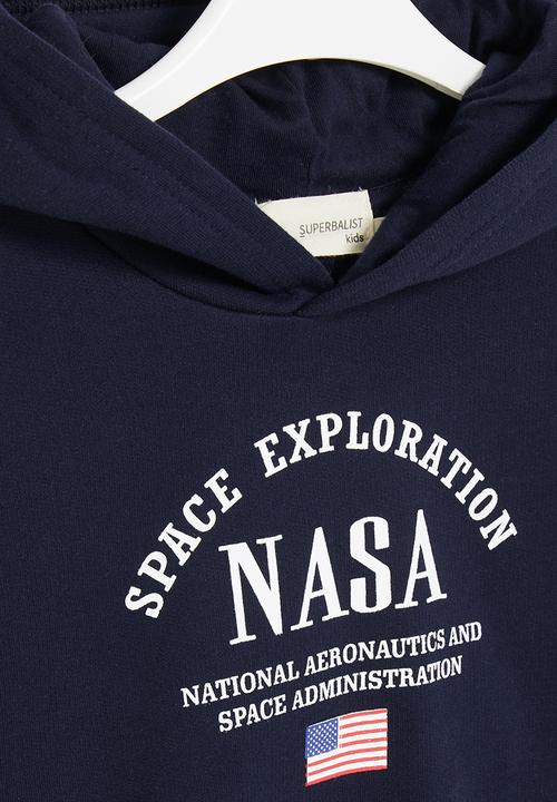 Superbalist Kids - Boys nasa hoodie - navy