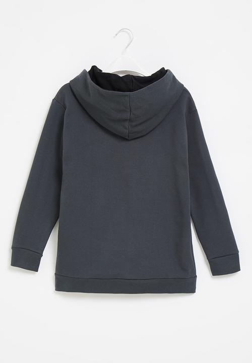 Superbalist - NASA hooded sweatshirt - charcoal