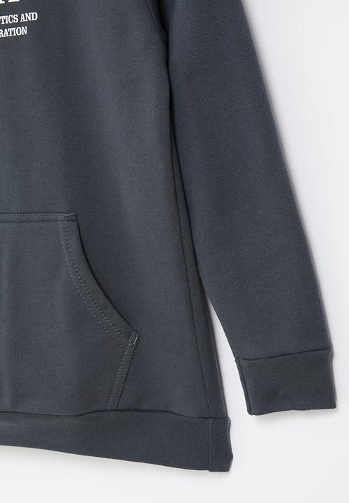 Superbalist - NASA hooded sweatshirt - charcoal