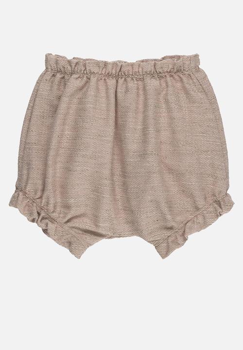 UP Baby - Blouse and linen shorts - off white