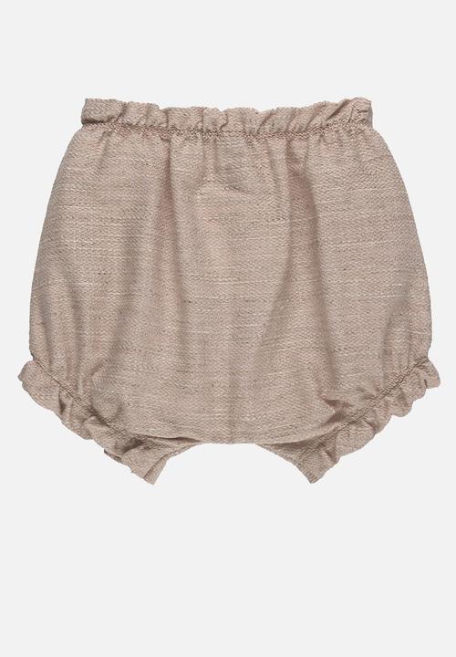 UP Baby - Blouse and linen shorts - off white