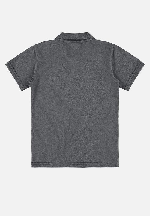 Quimby - Jersey polo shirt - dark grey