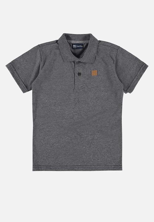 Quimby - Jersey polo shirt - dark grey