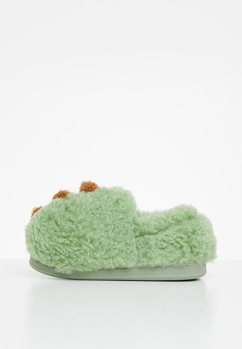 Pop Candy - Dino slipper - green