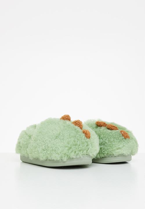 Pop Candy - Dino slipper - green