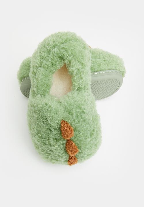 Pop Candy - Dino slipper - green