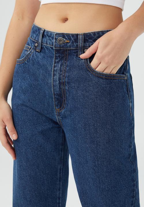 Cotton On - Petite straight jean - cape  blue