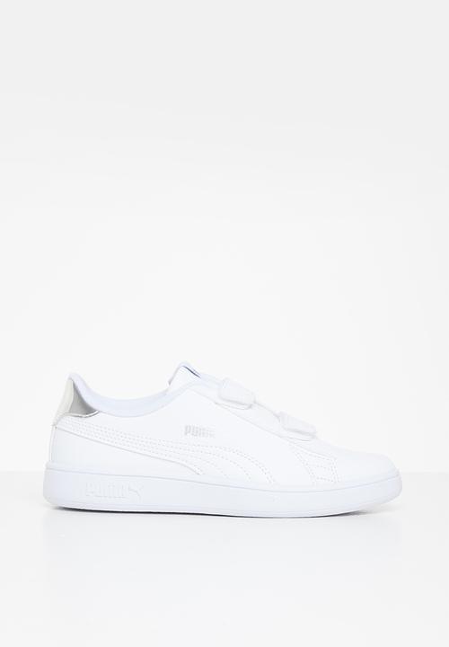 PUMA - Puma smash v2 mirror metallic v ps - puma white-puma white-puma silver