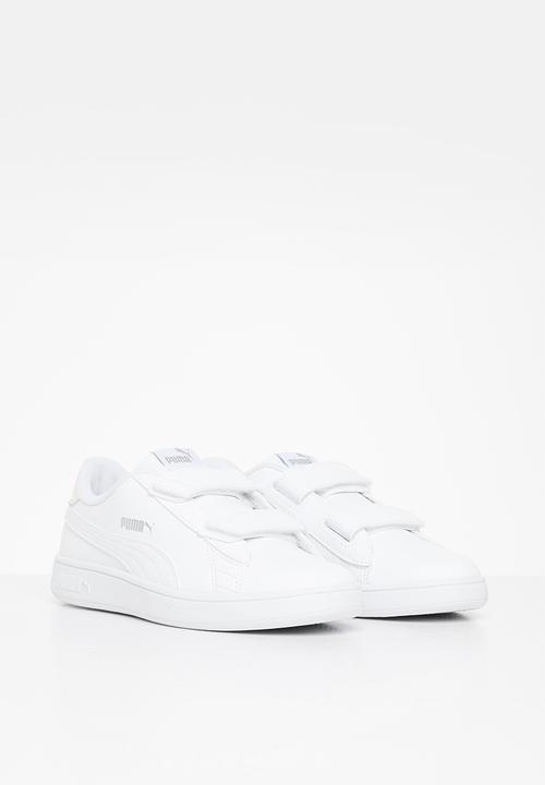 PUMA - Puma smash v2 mirror metallic v ps - puma white-puma white-puma silver