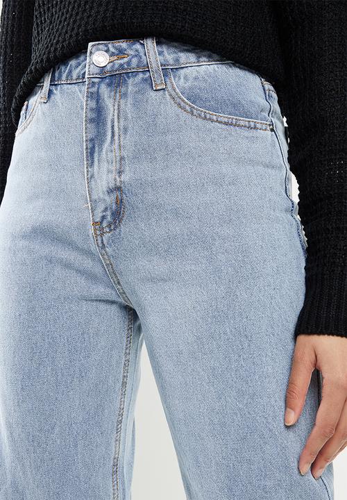 Missguided - Straight leg jean - blue