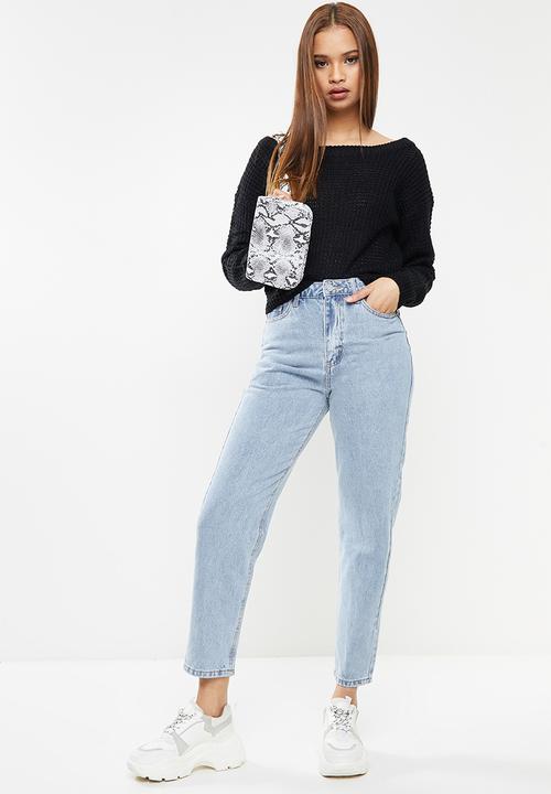Missguided - Straight leg jean - blue