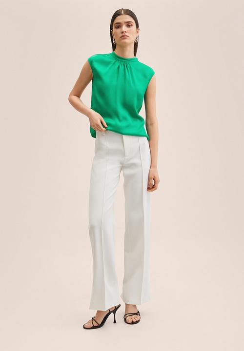 MANGO - Blouse natalie - green