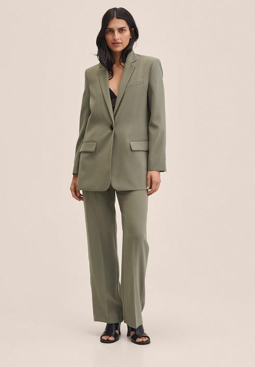 MANGO - Blazer paula - beige & khaki