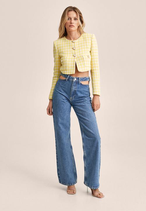 MANGO - Jacket lucia - yellow