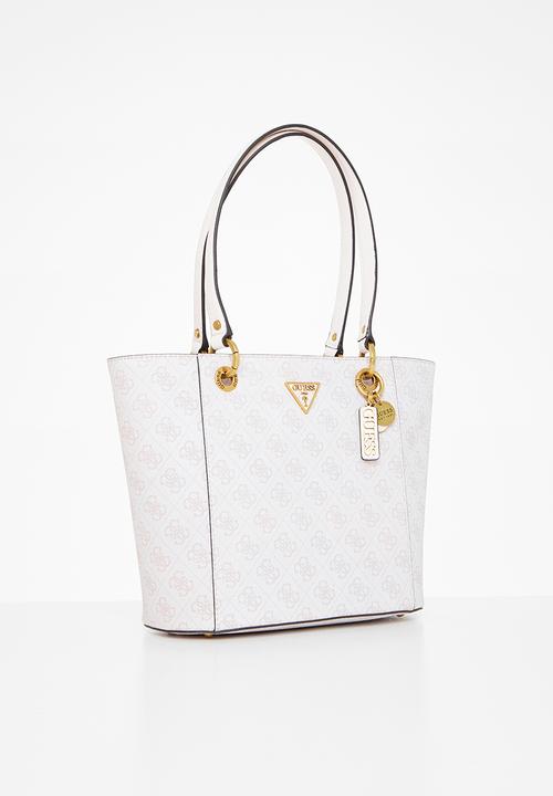 GUESS - Noelle small elite tote - dove logo