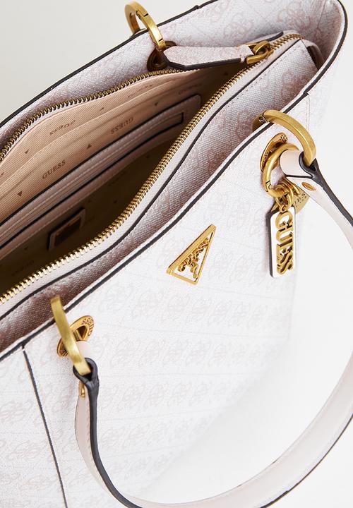 GUESS - Noelle small elite tote - dove logo