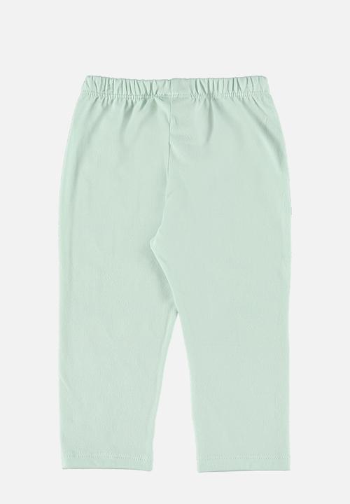 Quimby - Elastane jersey pants - light green