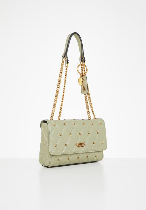 GUESS - Triana convertible cross body flap - sage