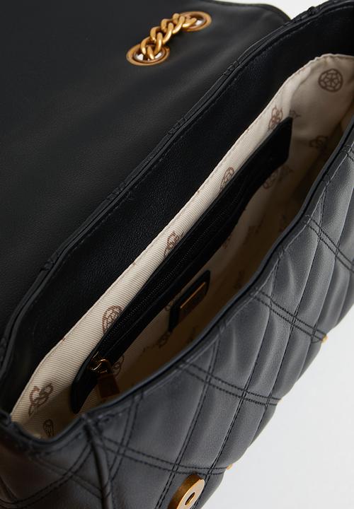 GUESS - Triana convertible xbody flap - black
