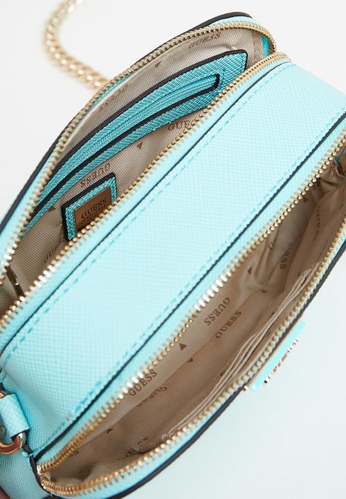GUESS - Noelle crossbody camera - turquoise