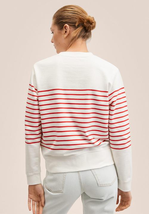 MANGO - Sweatshirt pstfahe - red