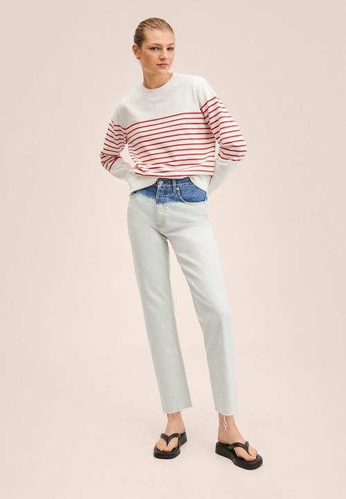 MANGO - Sweatshirt pstfahe - red