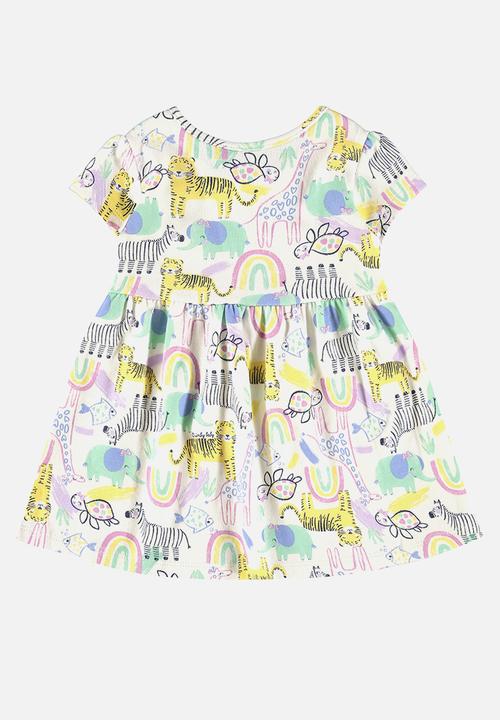 Quimby - Jersey cotton dress - off white