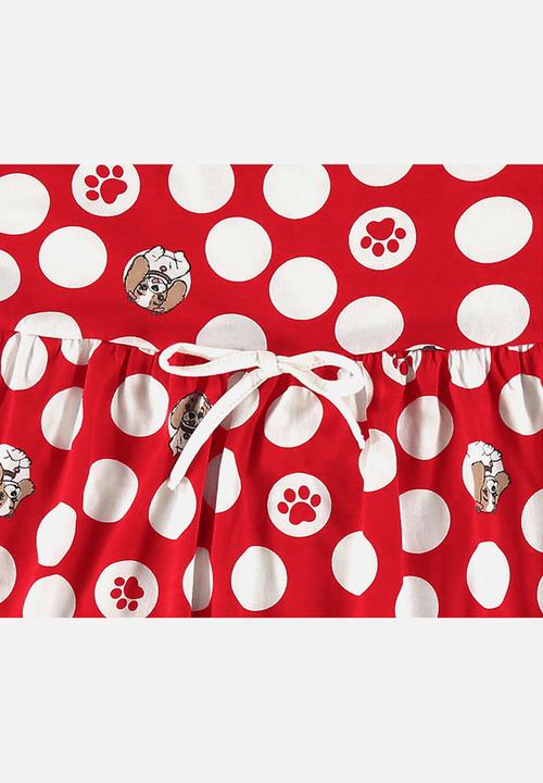 Bee Loop - Jersey dress - red