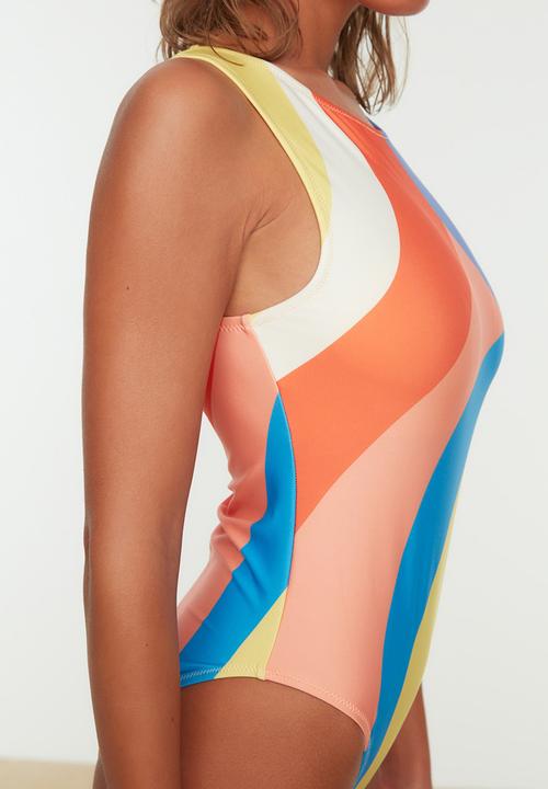 Trendyol - Abstract pattern swimwear - multi