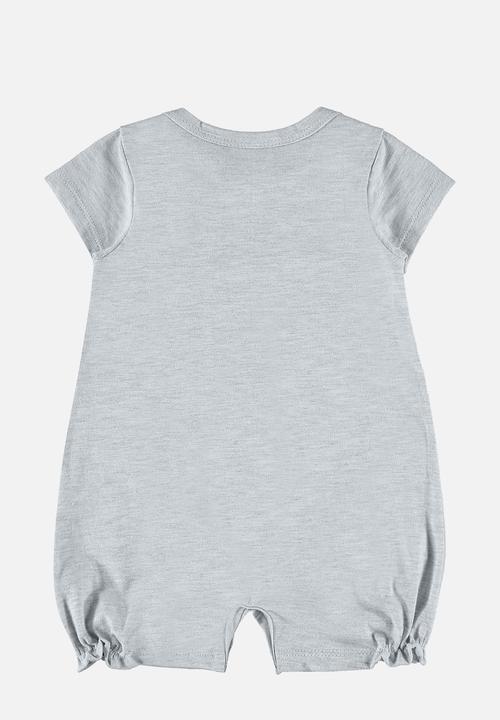 Quimby - Single jersey romper - grey