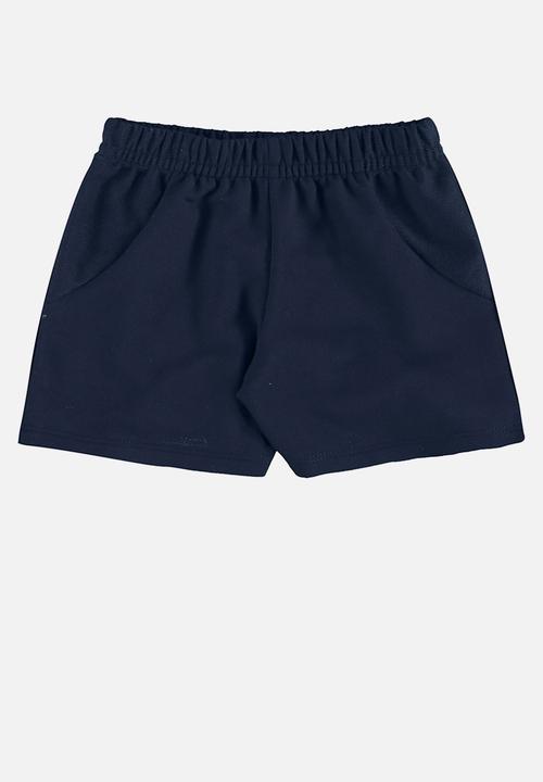 Bee Loop - Blouse and sweatshorts - white & blue